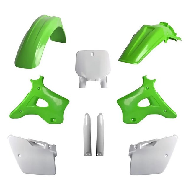Zestaw plastików Body Kit Polisport zielony OEM | 91475