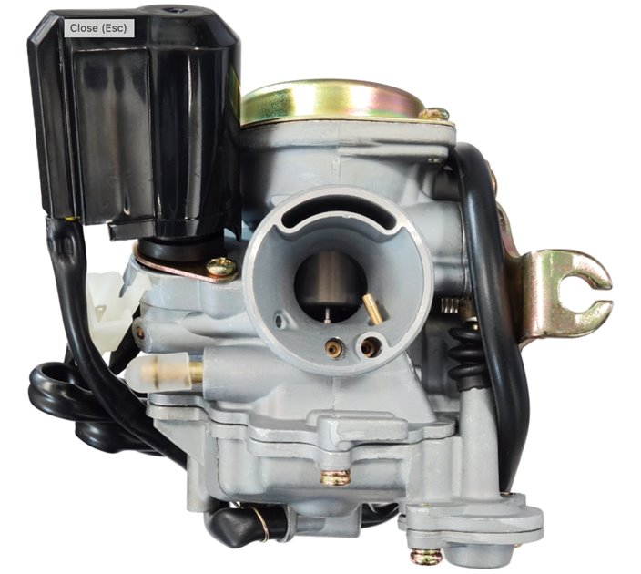 Gaźnik skuter GY6 50-80cc 4T 139QMB 139QMA Moretti | 5905220819362
