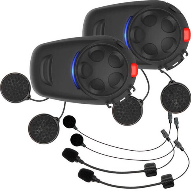 Interkom SMH5 Bluetooth 3.0 zasięg do 400 m z uniwersalnym zestawem mikrofonów 2 zestawy Sena | SMH5D-10