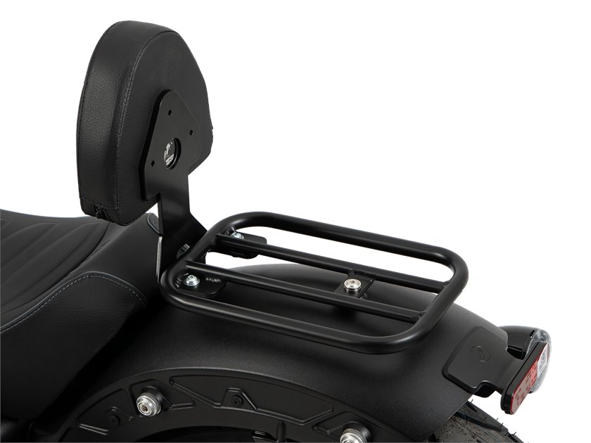 Bagażnik Solo z oparciem Indian Scout Sixty Bobber czarny Hepco & Becker | 6127694 00 01