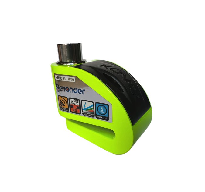 Blokada tarczy KOVIX KT6 z alarmem + LOKALIZATOR GPS GRATIS