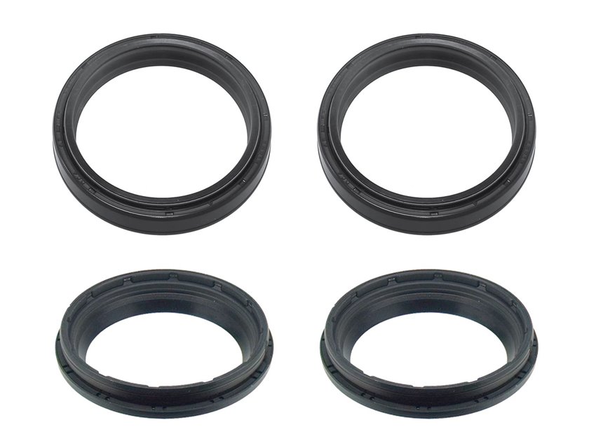 PSYCHIC USZCZELNIACZE PRZEDNIEGO ZAWIESZENIA OLEJOWE I PYŁOWE KOMPLET KTM SX 250 2003-2016, SXF 350 2011-2016, SXF 450 2007-2016, 690 ENDURO R 2009-2014, HUSQVARNA FE / TC 250 2014-2016, HUSABERG, GAS GAS (56-146)