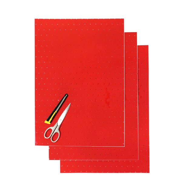 Naklejki (Folia CRYSTALL 0,4 MM, perforowana, 3 x arkusz 47X33CM) Blackbird | E5052/60