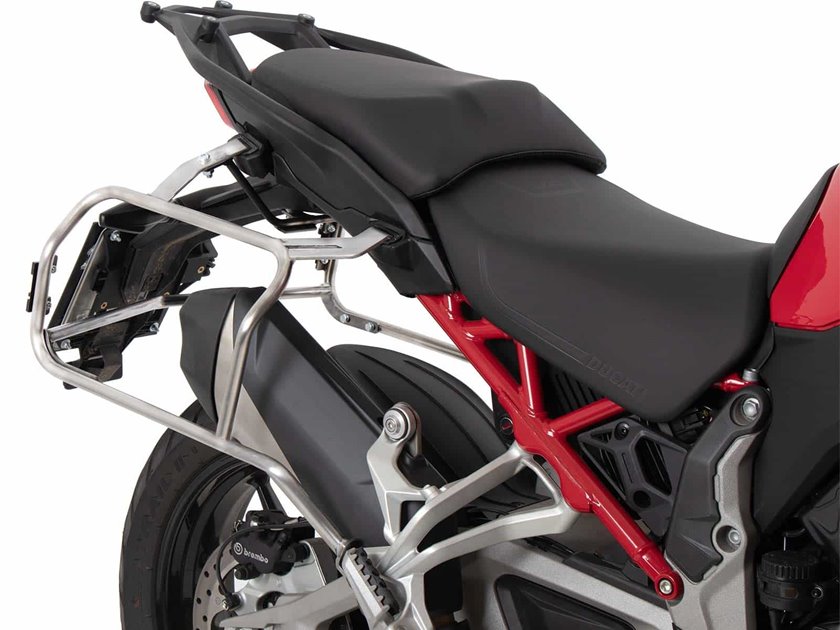 Stelaż CUTOUT i kufry boczne Xplorer Ducati Multistrada V4 / S / S SPORT 2021 - 2024 Hepco Becker | 6517614 00 22 00-40