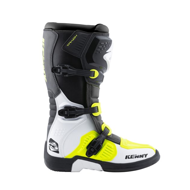 Buty Cross/Enduro Track WHITE/NEON YELLOW 47 Kenny Racing | 221-7103010-4704