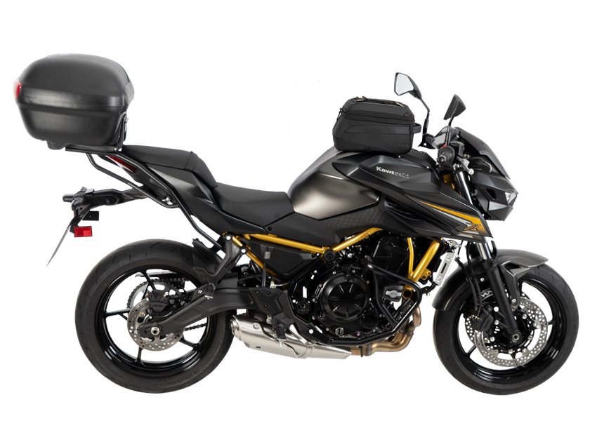 Stelaż pod kufer centralny EASYRACK czarny Kawasaki Z 650 S Hepco&Becker | 6612562 01 01