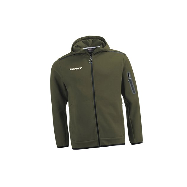 Bluza z kapturem Core Zielony S Kenny Racing | 231-4601041-5488