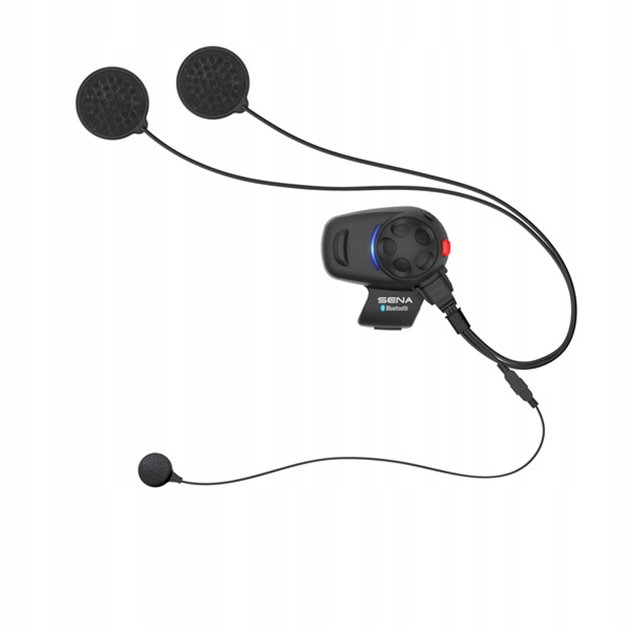 Interkom SMH5FM Bluetooth 3.0 zasięg do 700 m z radiem FM oraz uniwersalnym zestawem mikrofonów 2 zestawy Sena | SMH5D-FM-10