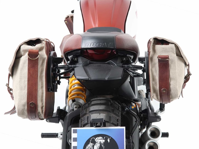 Legacy tekstylna sakwa boczna L do montażu na stelażu C-BOW Hepco Becker | 6451976 00 08 L