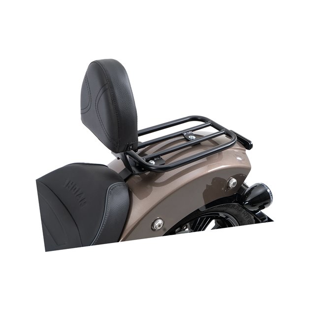 Bagażnik Solo z oparciem Indian Scout Bobber czarny Hepco & Becker | 6127697 00 01