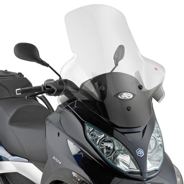 Szyba akcesoryjna Piaggio MP3 300 Sport, 500 Business 75x65cm przeźroczysta Kappa | KD5601ST