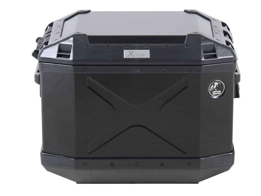 Kufer Xplorer 40 czarny - kufer boczny lewy [pojemność: 40L]
