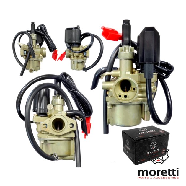 Gaźnik Skuter 2T 50cc ssanie elektryczne Moretti