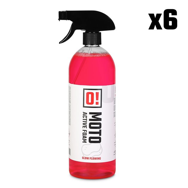 ZESTWA 6 SZTUK PŁYN DO MYCIA MOTOCYKLI (PIANA AKTYWNA) 1L O! ACTIVE FOAM  (OLE-017) (PAKIET 6 SZTUK) OMOTO