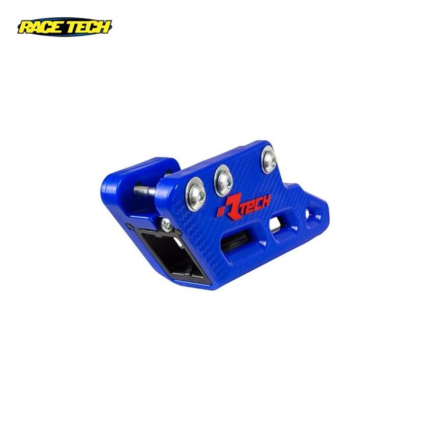 Prowadnica łańcucha Yamaha YZ/YZF 125/250/450, WRF 125/250/450, YZ 125/250/450 X/FX Niebieski Racetech | CRUYZFBLNR20