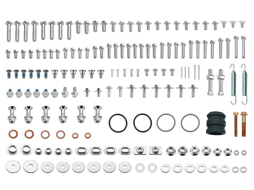 Komplet śrub, nakrętek, podkładek i tulejek do montażu plastików Yamaha YZ 125 Psychic | MX-12169