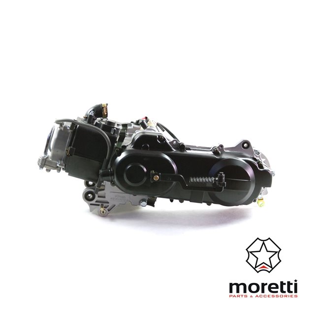 Silnik skuter 50cc 4T GY6 139QMB, 139QMA koło 12 cali pokr. 430mm dł. wałek