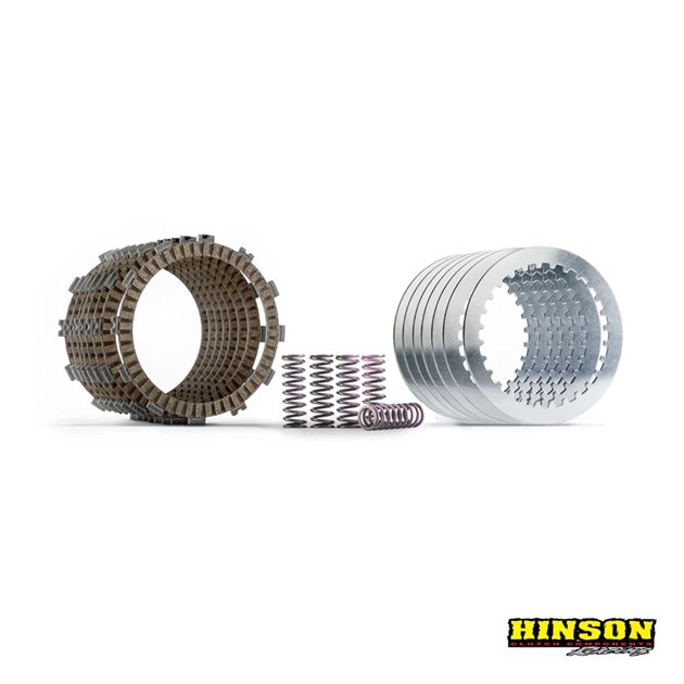 HINSON ZESTAW TARCZE SPRZĘGŁOWE Z PRZEKŁADKAMI I SPRĘŻYNAMI YAMAHA YZ 125 1993-2026; YZ 125X 2020-2026