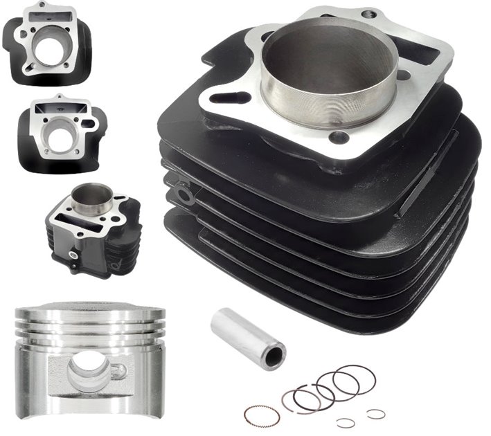 Cylinder do motoroweru 4T 130cc 154FMI Chłodzony powietrzem