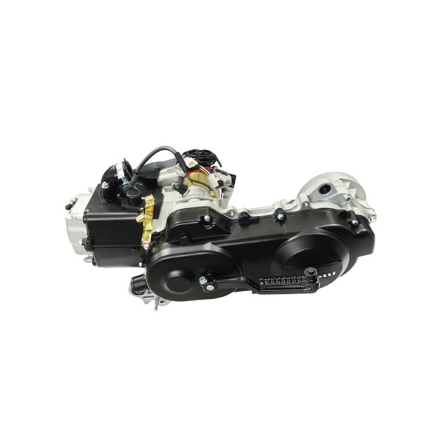 Silnik skuter 50cc 4T GY6 139QMB, 139QMA koło 10 cali, pokr. 400mm krótki wałek