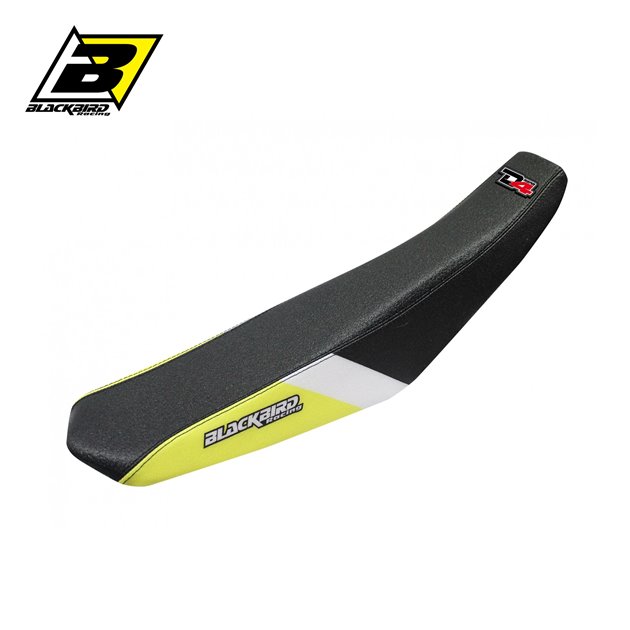 BLACKBIRD POKROWIEC / POSZYCIE NA SIEDZENIE SUZUKI RMZ 450 2008-2017 DREAM 4 KOLOR CZARNY ŻÓŁTY BIAŁY