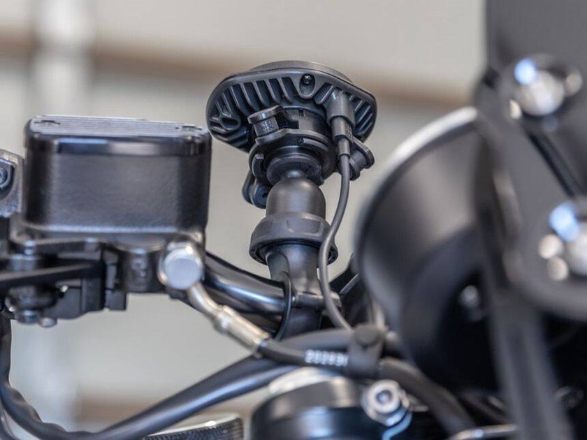 Średnie ramię 75mm z dwoma przegubami 360 Quad Lock | QLP-360-DPM