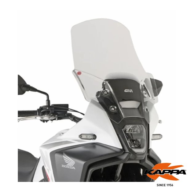 Szyba Honda NX 500 (54x45cm) przezroczysta Kappa | KD1203ST