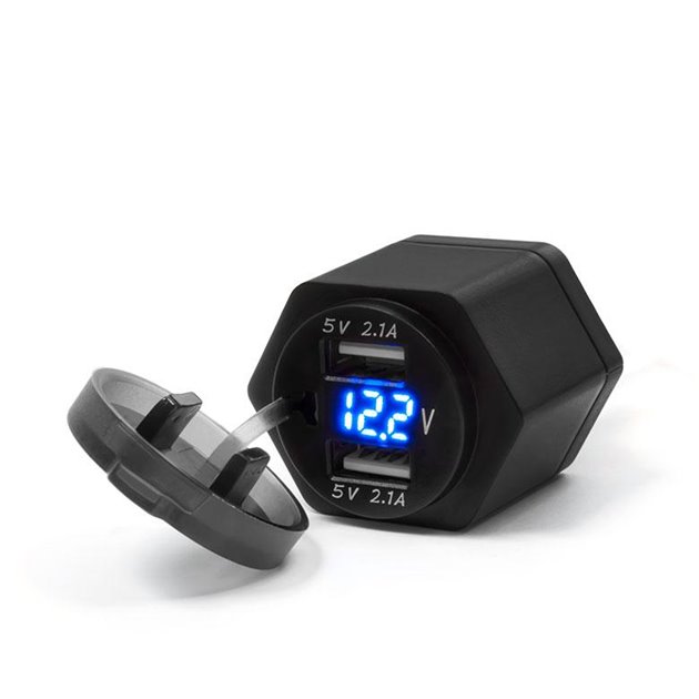 Gniazdko motocyklowe 2x USB BMW i Triumph - BTMUS42