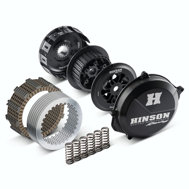 HINSON ZESTAW SPRZĘGŁA HONDA CRF 250R 2022-2026; CRF 250RWE 2025; CRF 250RX 2022-2026 (COMPLETE BILLETPROOF CONVENTIONAL CLUTCH KIT)