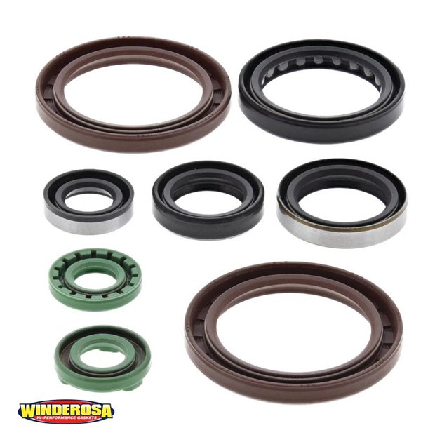 WINDEROSA (VERTEX) KOMPLET (ZESTAW) USZCZELNIACZY SILNIKOWYCH KTM SXF450 07-12, XCF450 08-09, SXF505 08-09