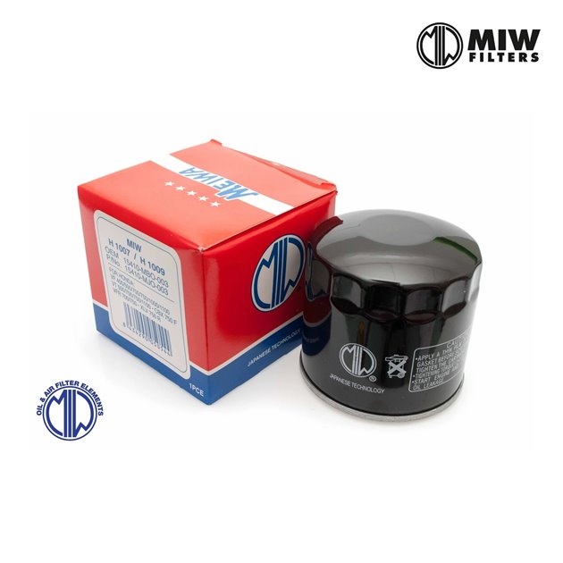 MIW (MEIWA) FILTR OLEJU HONDA VT/VF, KAWASAKI VN 750 (HF202) (50)