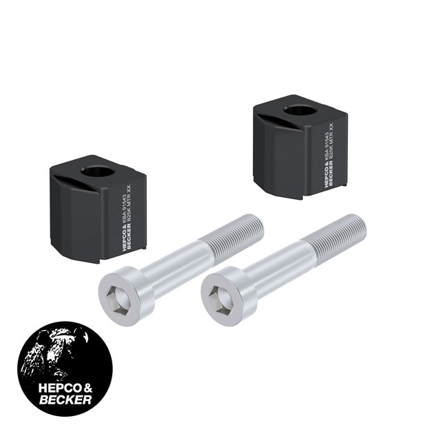 Podwyższenie kierownicy 20 mm czarne CF Moto 700 MT Hepco & Becker | 42357709 20 01