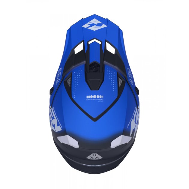 Kask Cross/Enduro Track Graphic Focus Blue niebieski XL Kenny Racing | 261-0303021-5702