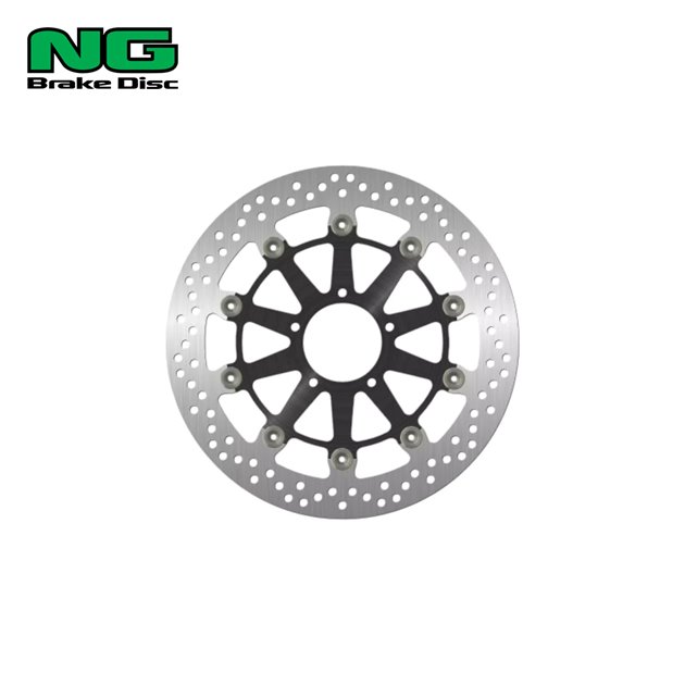 Tarcza hamulcowa przód Ducati Diavel 1260/Monster 950/Multistrada 950/1260 (320x72x4,5mm) (5x8,5mm) PŁYWAJĄCA (środek aluminiowy) | NG1845G