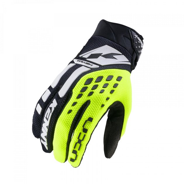 Kenny Racing Rękawice Cross/Enduro Track Junior Neon Yellow S(3 lata) | 251-2803202-0297