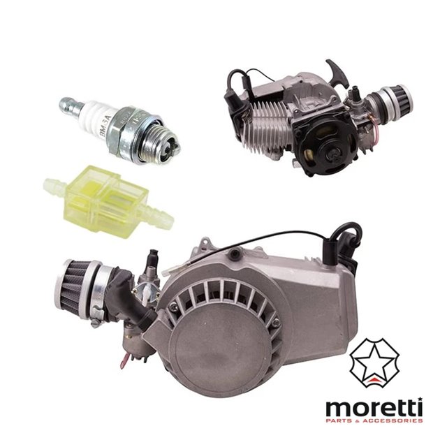 Silnik Pocket / Mini Pocket Bike Cross 50cc-60cc 2T bez przekładni MORETTI | A-5905220822485