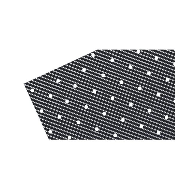 Folia (okleina) Carbon z dziurkami, Crystal 0,4mm Blackbird | E5004