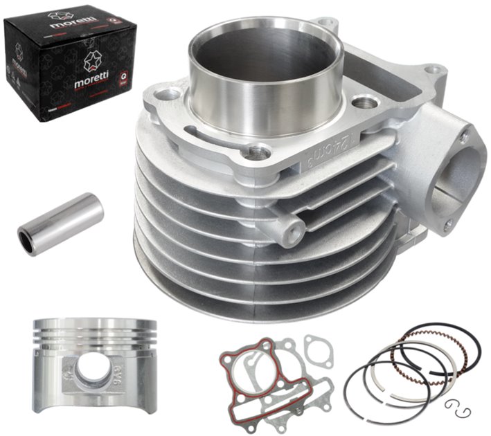 Cylinder Moretti do skutera 4T 125cc 152QMJ sw.15mm