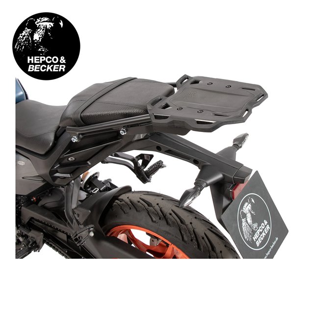 Płyta bagażowa Smartrack czarna KTM 125 Duke Hepco&Becker | 6807671