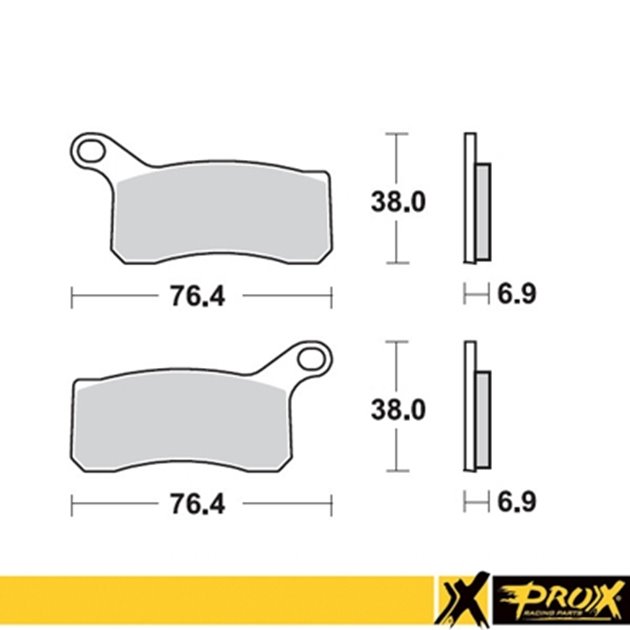 Klocki hamulcowe kh462 KTM 450/505/525 SX/XC ATV '08-12 PRZÓD ProX