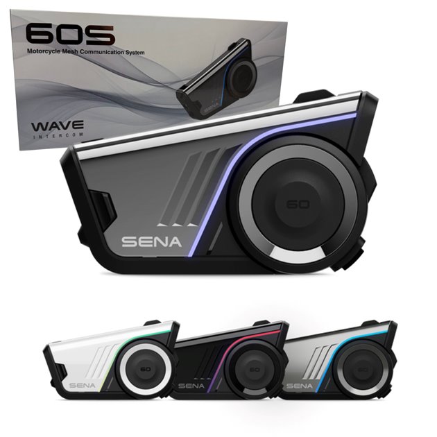 SENA 60S – Interkom Bluetooth, Mesh, Wave, Harman Kardon bez limitu zasięgu