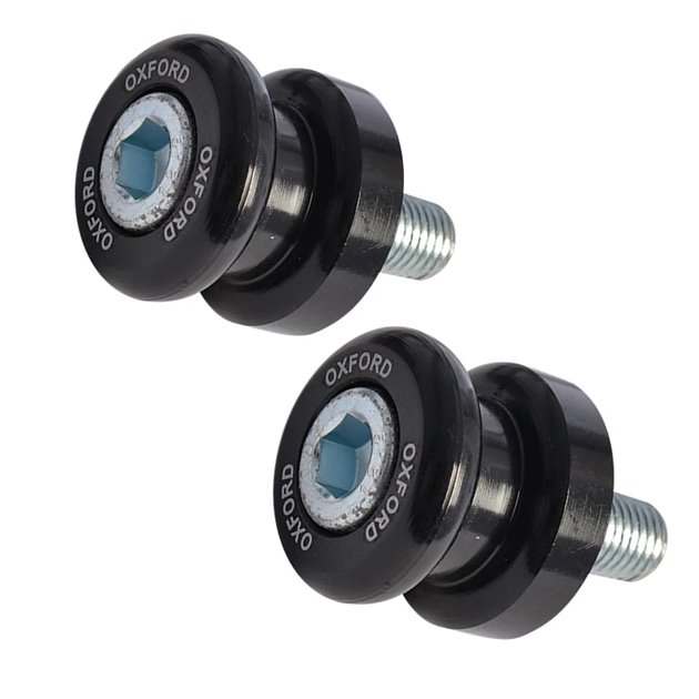 Oxford BOBBINS rolki wkręcane M10X1,5 Czarny | OX786