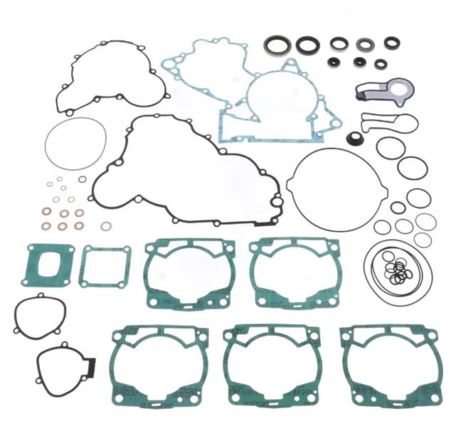 Komplet uszczelek (Z USZCZELNIACZAMI OLEJOWYMI) KTM EXC 250/300 '17-'23 SX/XC 250 '17-'22 XC 300 '17-'22 XC-W 250/300 '17-'23 GAS GAS EC 250/300 '21-'23 EX 300 '21-'23 HUSQVARNA TE 250/300 '17-'23 TX 
