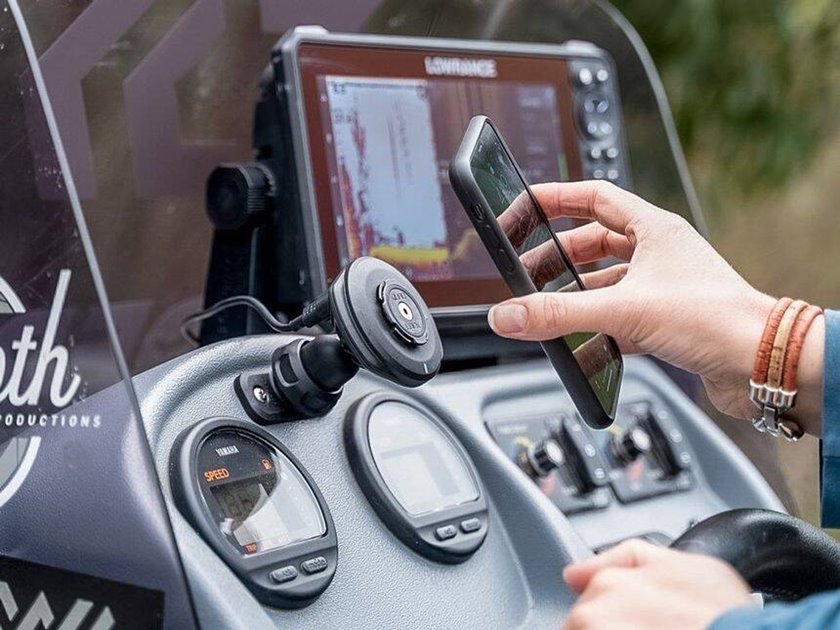 Średnie ramię 75mm z dwoma przegubami 360 Quad Lock | QLP-360-DPM