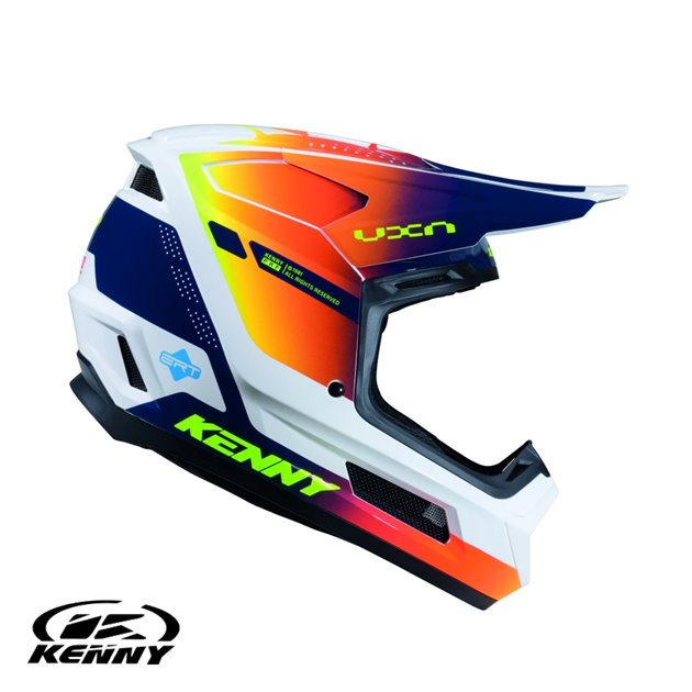 Kask Cross/Enduro Performance ERT Graphic Navy Orange Racing SPE Niebieski / Pomarańczowy M Kenny Racing | 261-0202011-5526