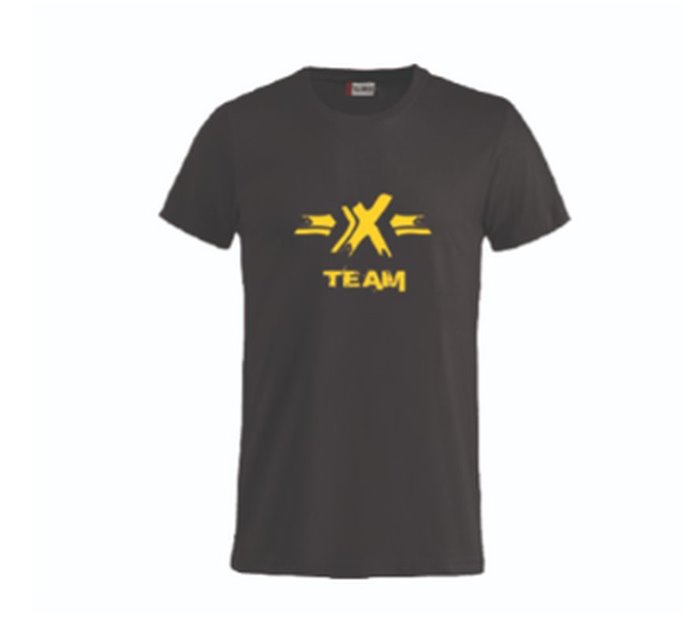Koszulka t-shirt (x team) kolor czarny rozmiar l ProX