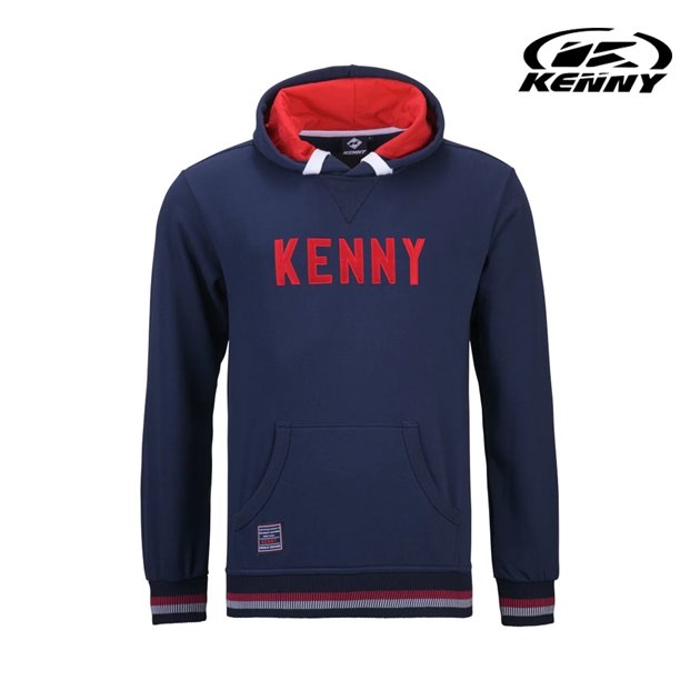 Kenny Racing Bluza z kapturem Suzuka niebieski/czerwony XXXL | 261-4603020-59