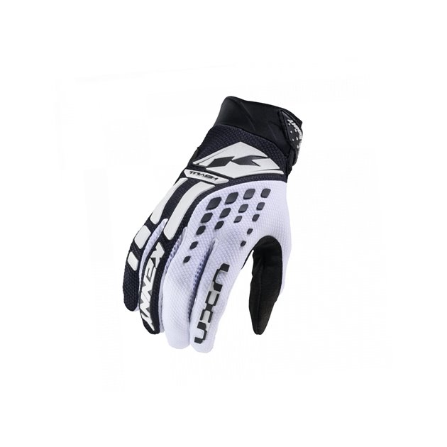 Rękawice Cross/Enduro Track White/Black Rozmiar L Kenny Racing | 251-2803011-1000