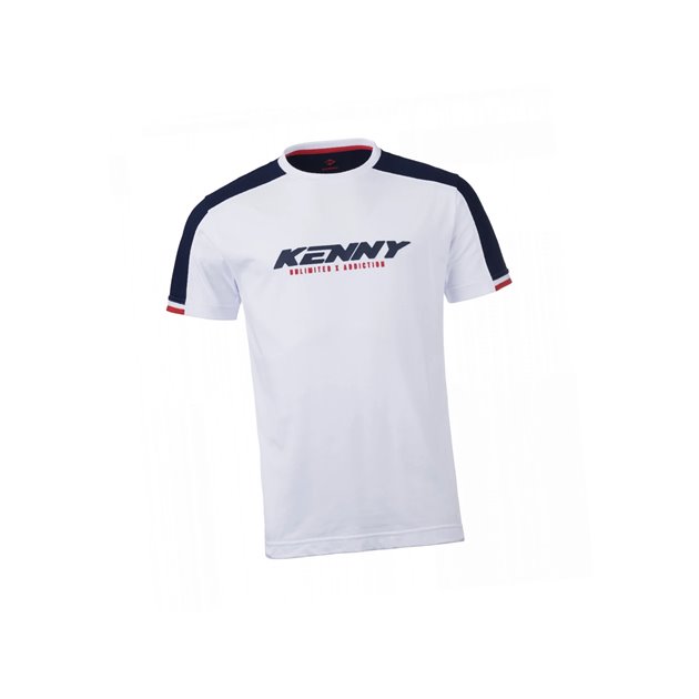Koszulka T-Shirt Kenny Racing Dream biały/niebieski S | 251-5005043-5400