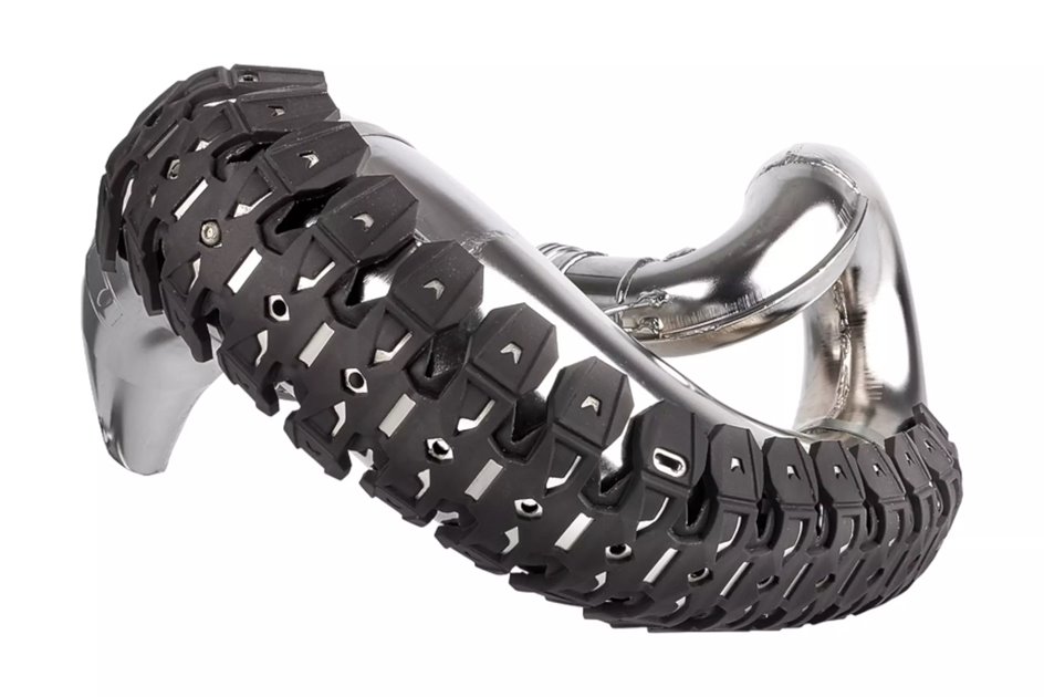 Osłona dyfuzora wydechu Polisport czarna | 8469200001